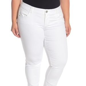 JEANS 24W DEMOCRACY AB TECH NWT WHITE